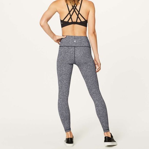 lululemon athletica Pants - Lululemon Wunder Under Hi-Rise 7/8 Tight *25"
Heathered Black